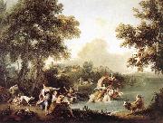 ZUCCARELLI  Francesco The Rape of Europa oil painting